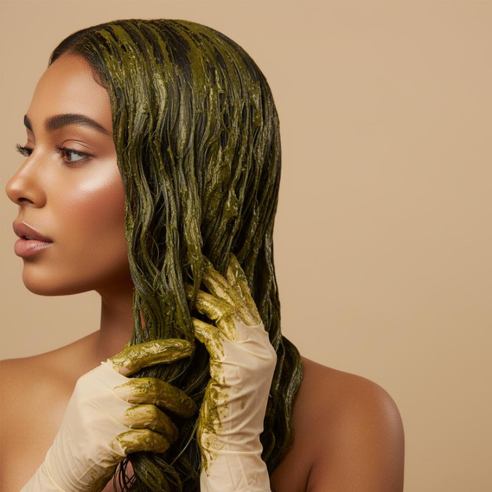 فوائد الحناء الطبيعية النقية للشعر وتنظيف فروة الرأس بعمق