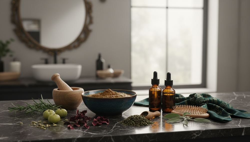 وداعاً للشيب: دليل شامل لحلول طبيعية لتغطية الشعر الأبيض