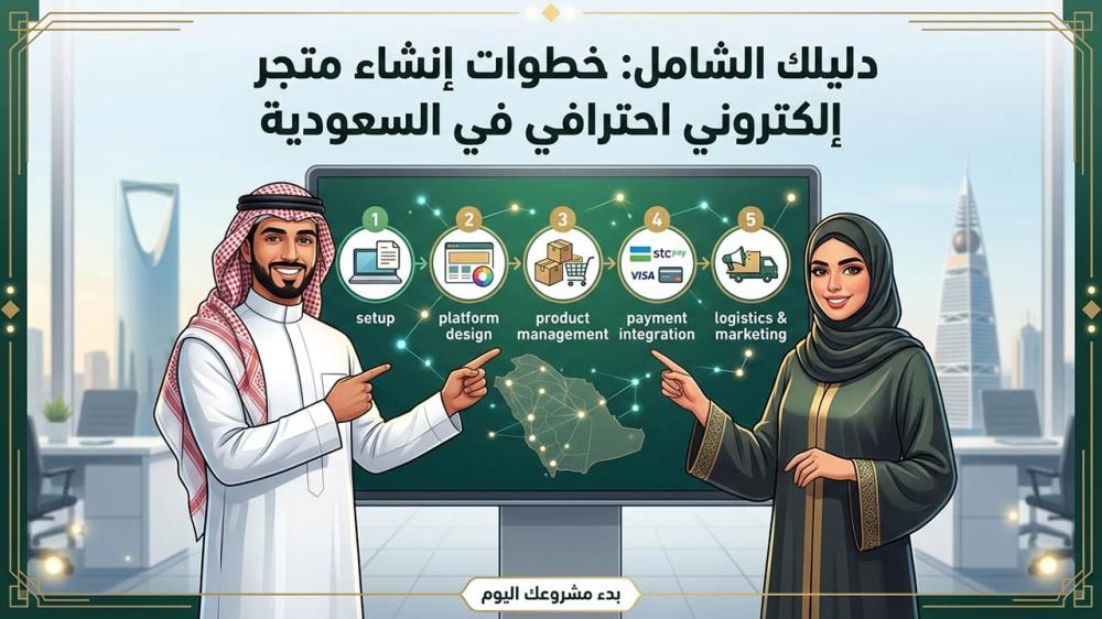 إنشاء متجر إلكتروني