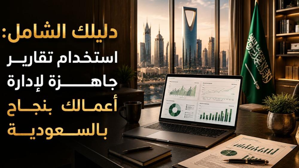 دليلك الشامل: استخدام تقارير جاهزة لإدارة أعمالك بنجاح بالسعودية