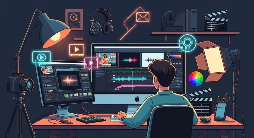 نصائح لإنتاج فيديوهات احترافية بميزانية محدودة.