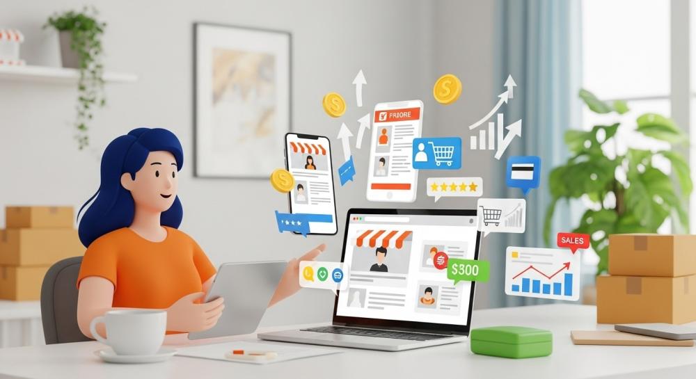 دليل المبتدئين لإدارة المتاجر الإلكترونية: 10 نصائح لزيادة المبيعات