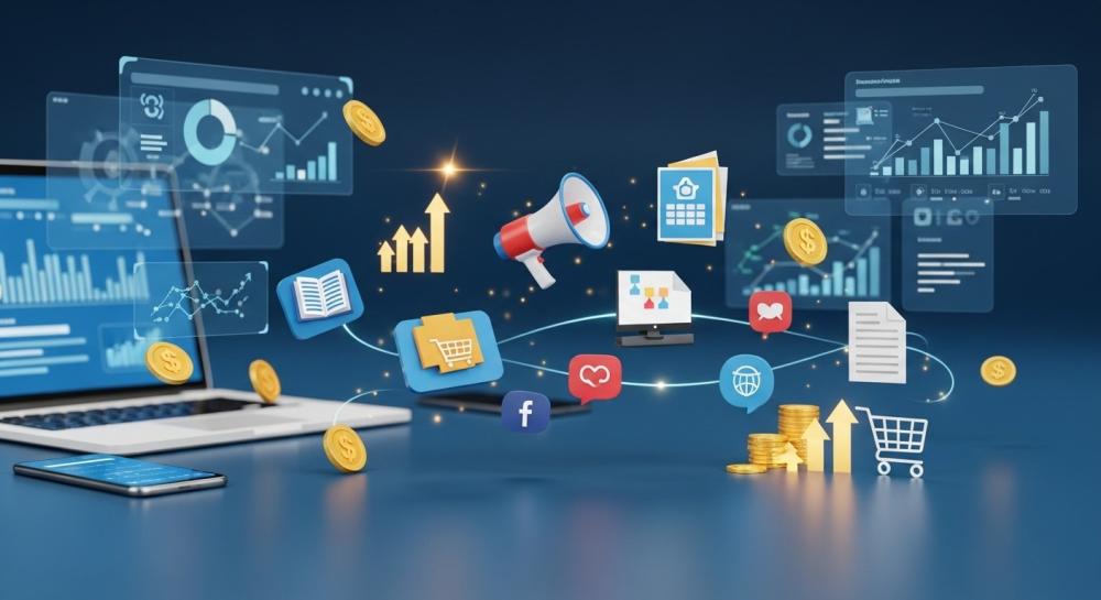 خطوات تسويق المنتجات الرقمية