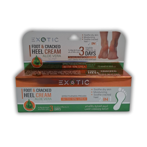 Exotic Aloe Vera foot & Cracked Heel Cream 75 ml (...
