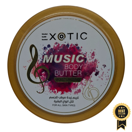 Exotic Music Body Butter Moisturizing Cream for Al...