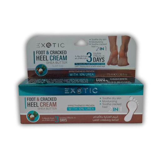 Exotic Shea Butter Foot & Cracked Heel Cream 75 ml...