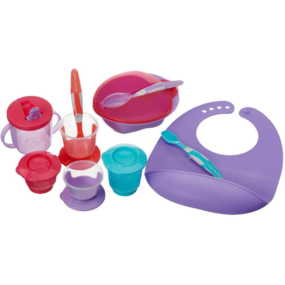 Vital Baby - مجموعة البدء بالفطام المتكاملة للأطفال 4+ أشهر (Fizz)