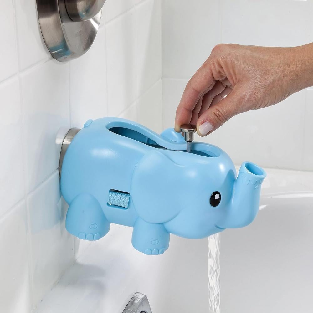 مانشكين موزع الفقاعات على شكل فيل أزرق