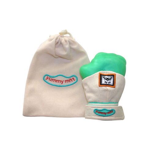 YUMMY MITT SELF-SOOTHING TEETHING MITT- BPA FREE B...