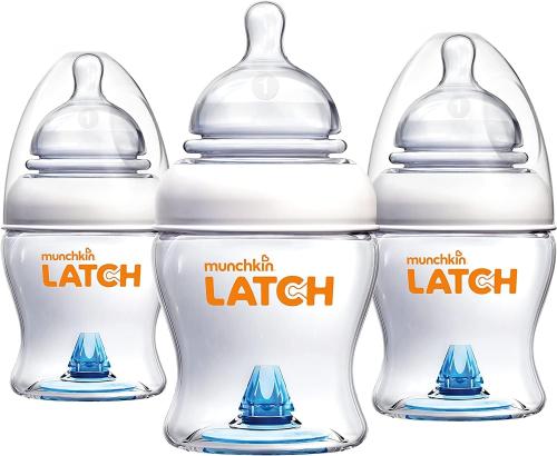 MUNCHKIN LATCH™ 4OZ BOTTLE NATURAL MOVEMENT TEAT -...