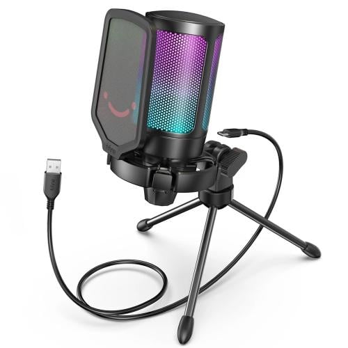 ميكروفون ألعاب مكثف USB