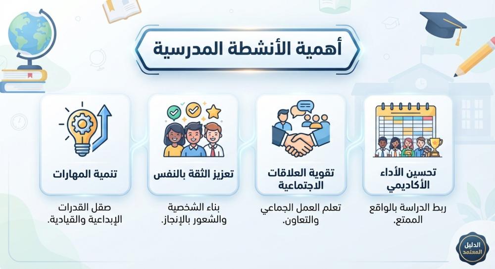 أهمية الأنشطة المدرسية