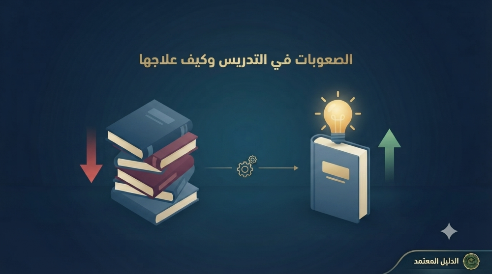 الصعوبات التي تواجه المعلم في التدريس وكيف علاجها