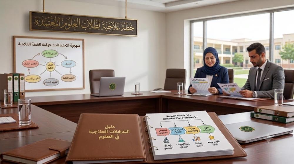 خطة علاجية للطلاب الضعاف في العلوم