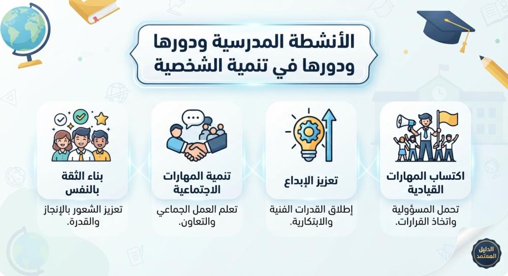الأنشطة المدرسية ودورها في تنمية الشخصية