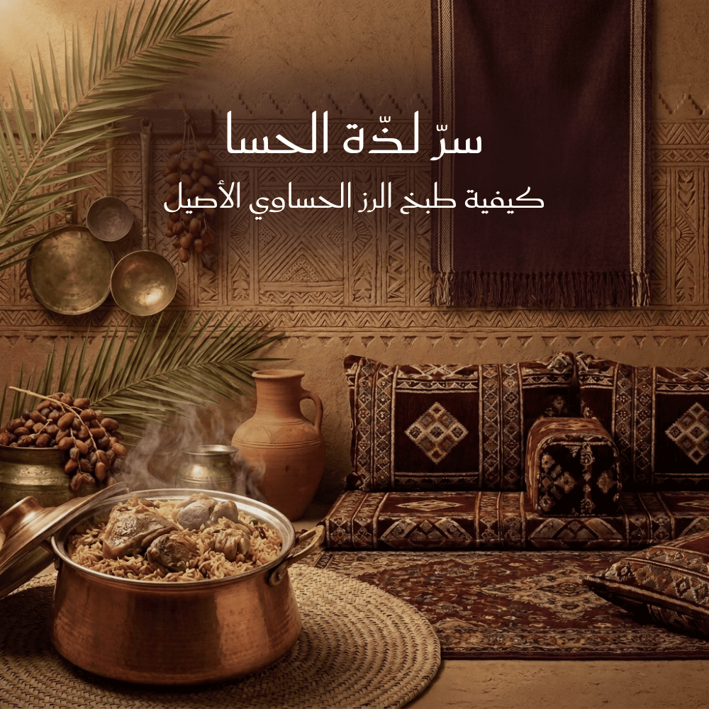 سرّ لـذّة الحسا: كيفية طبخ الرز الحساوي الأصيل