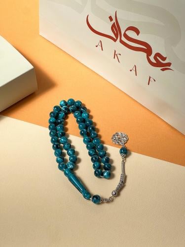 سبحة بكلايت تركواز طربزونه معدن