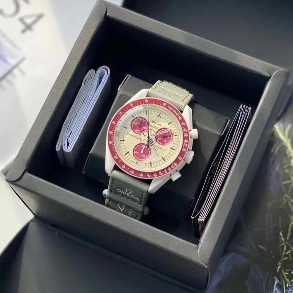 ساعة اوميغا سواتش زيتي كلاسيك - سواتش