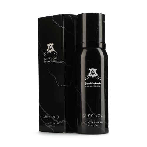 اطياب الشيخ عطر رذاذ للجسم والملابس مس يو - 200 مل