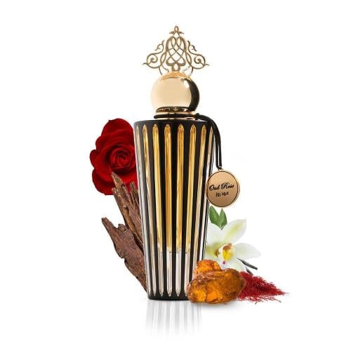 عطر ابراهيم القرشي - آيكونك - عود روز