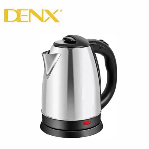 غلاية ماء كهرباء سعة 1.8 لتر 1500 واط فضي DENX DX1...