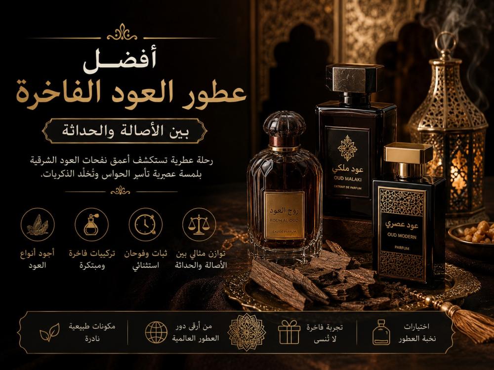 أفضل عطور العود الفاخرة — بين الأصالة والحداثة