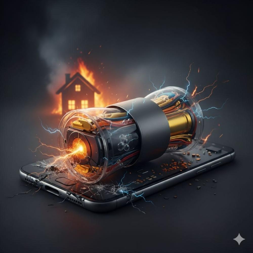 خطورة انتفاخ البطارية المتنقلة ولماذا يجب الانتباه لها… ودليلك للتعامل الصحيح معها داخل السيارة والطائرة