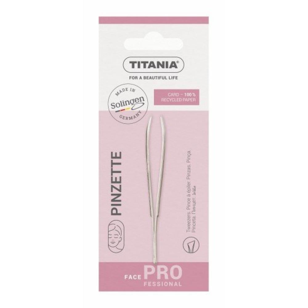 تيتانيا ملقاط شعر معدن فضي سولينجن الماني 1060B