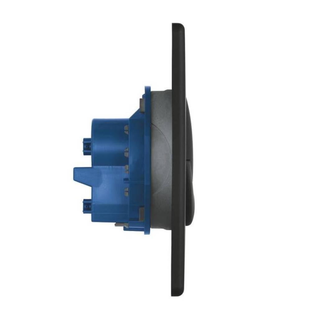 ضغطة سيفون جروهي أسود دائري من LIMA