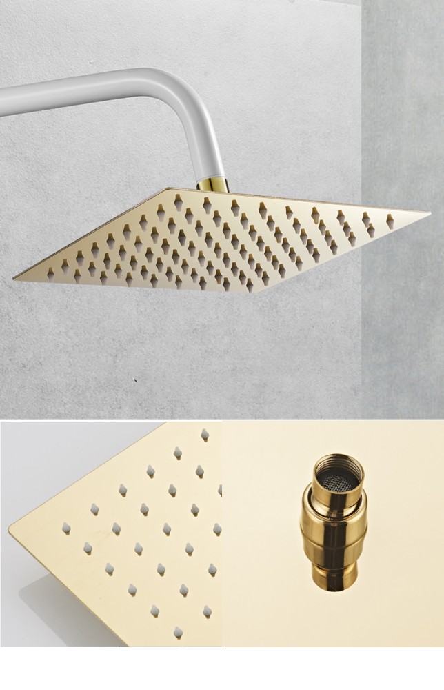 طاسة دش مطري ذهبي HIGH NASH