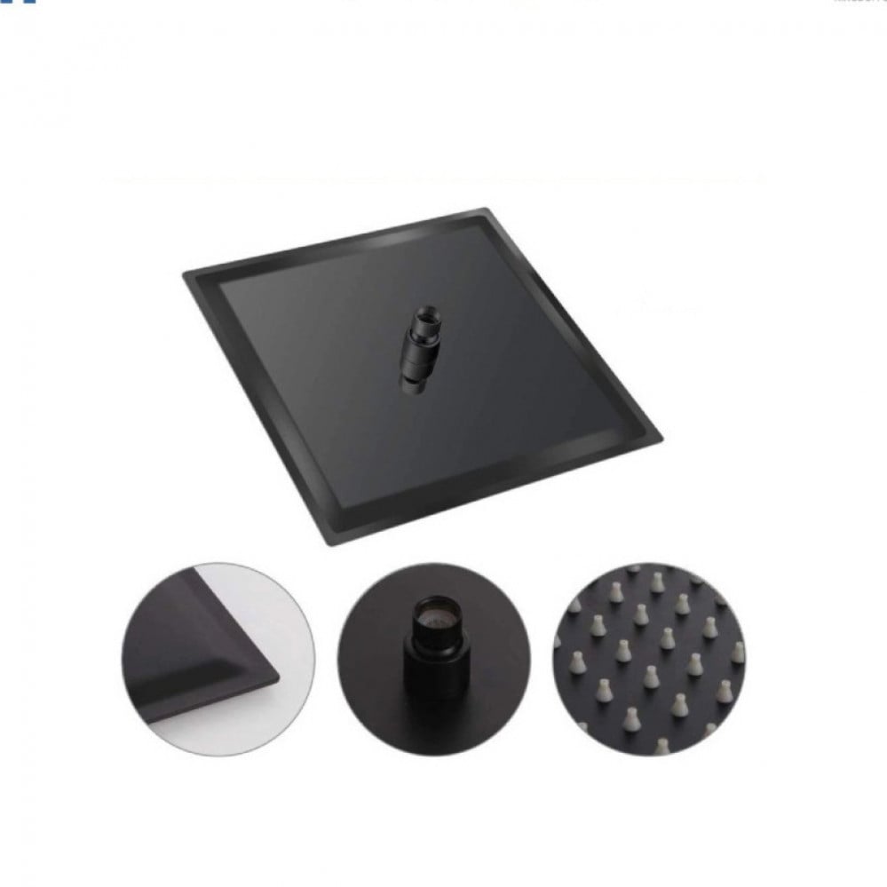 طاسة دش مطري أسود