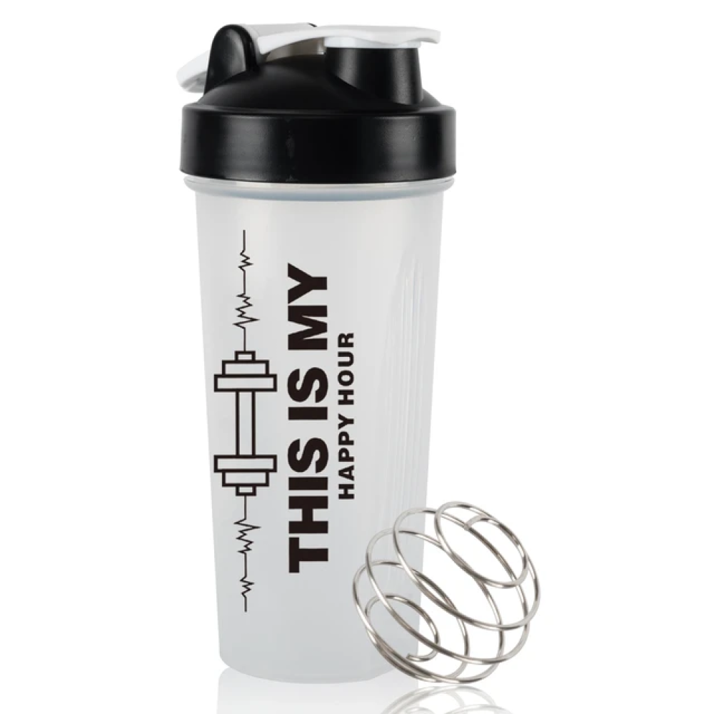 شيكر بروتين بلاستيك 600 ml