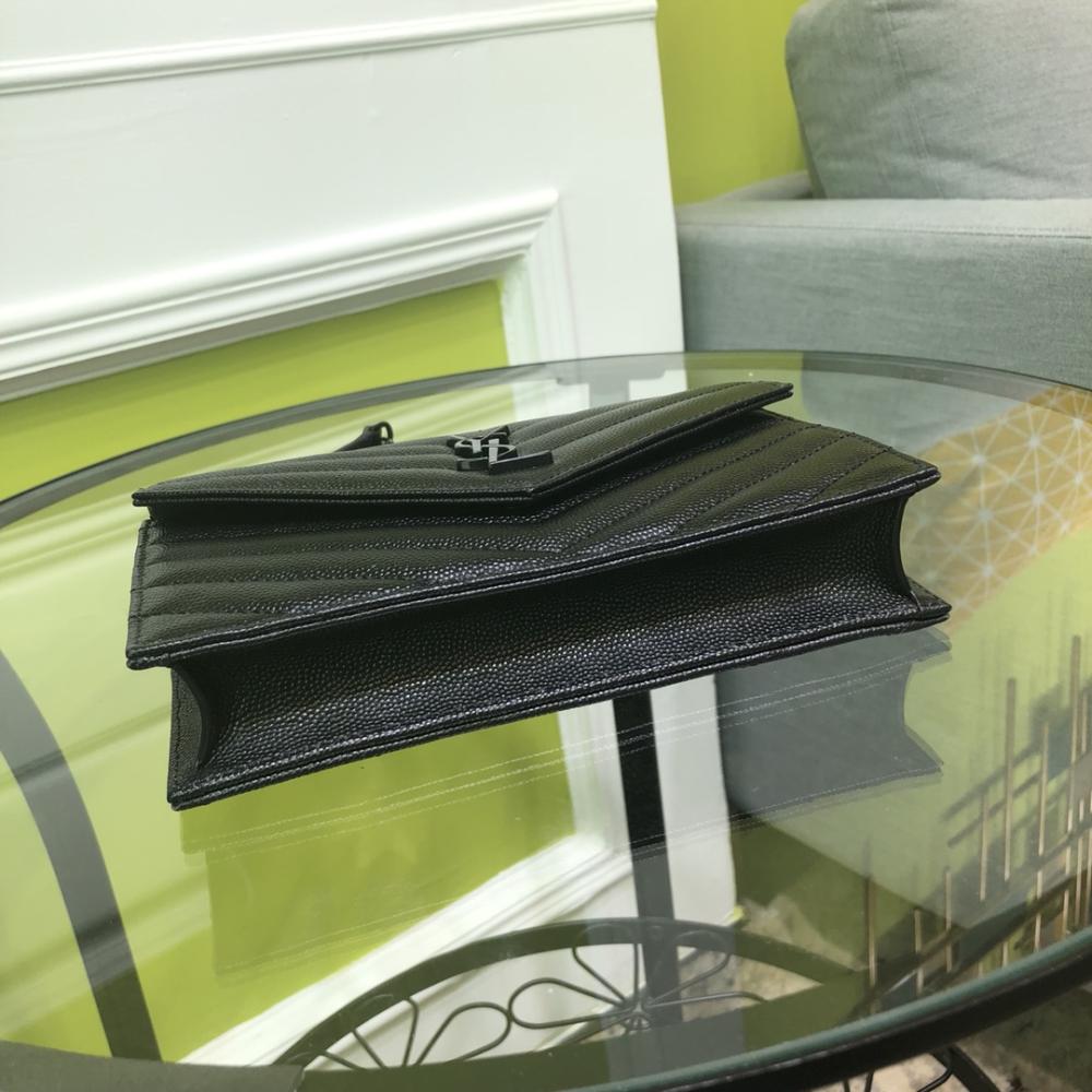 YSL Cassandre envelope chain wallet