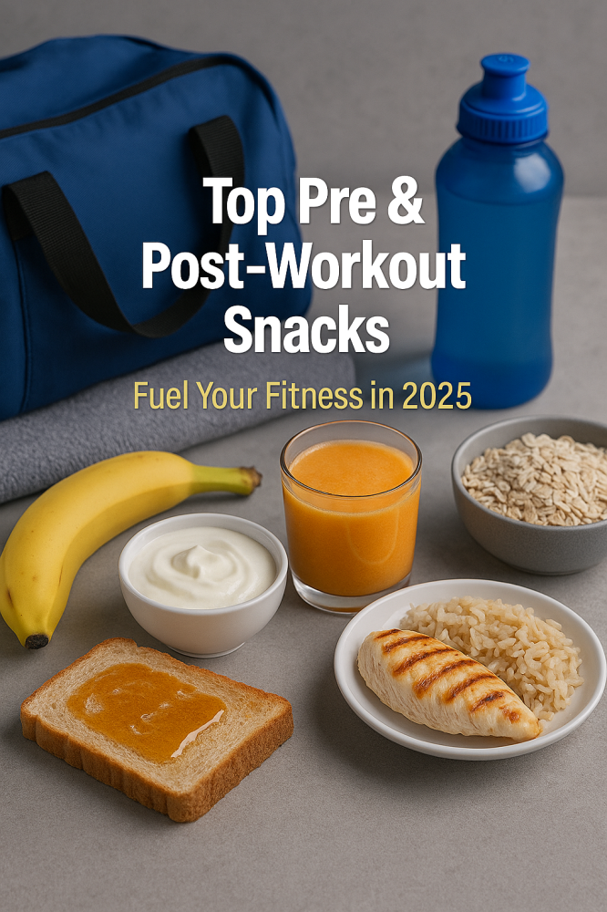 أفضل الوجبات الخفيفة قبل وبعد التمارين – دليل الرياضي الذكي