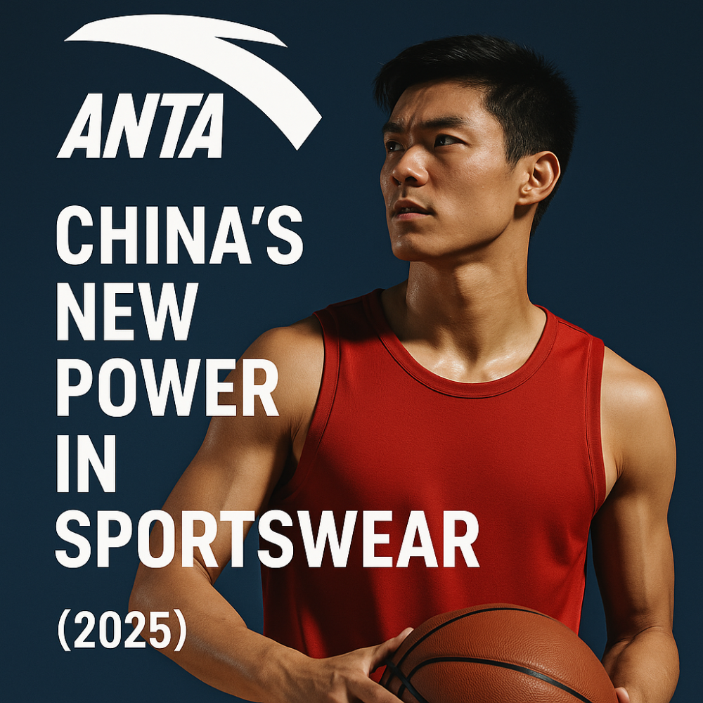ANTA – القوة الصينية الجديدة في عالم الرياضة