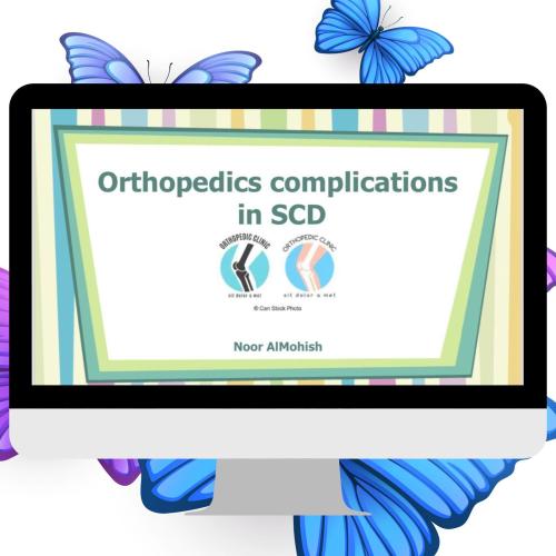 Orthopaedic complications in SCD