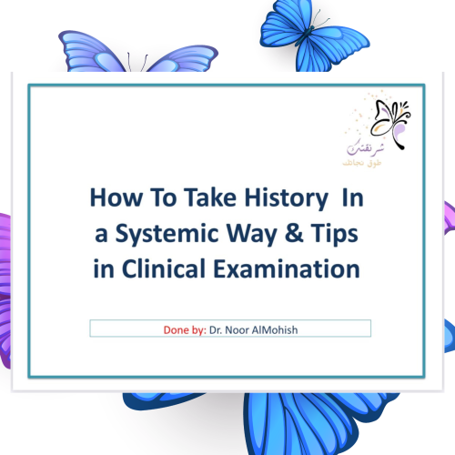 History taking and clinical examination