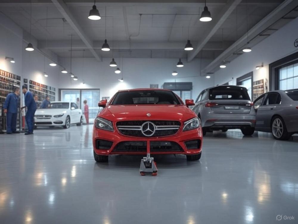 نموذج العمل التجاري لمشروع: ورشة ميكانيكا سيارات