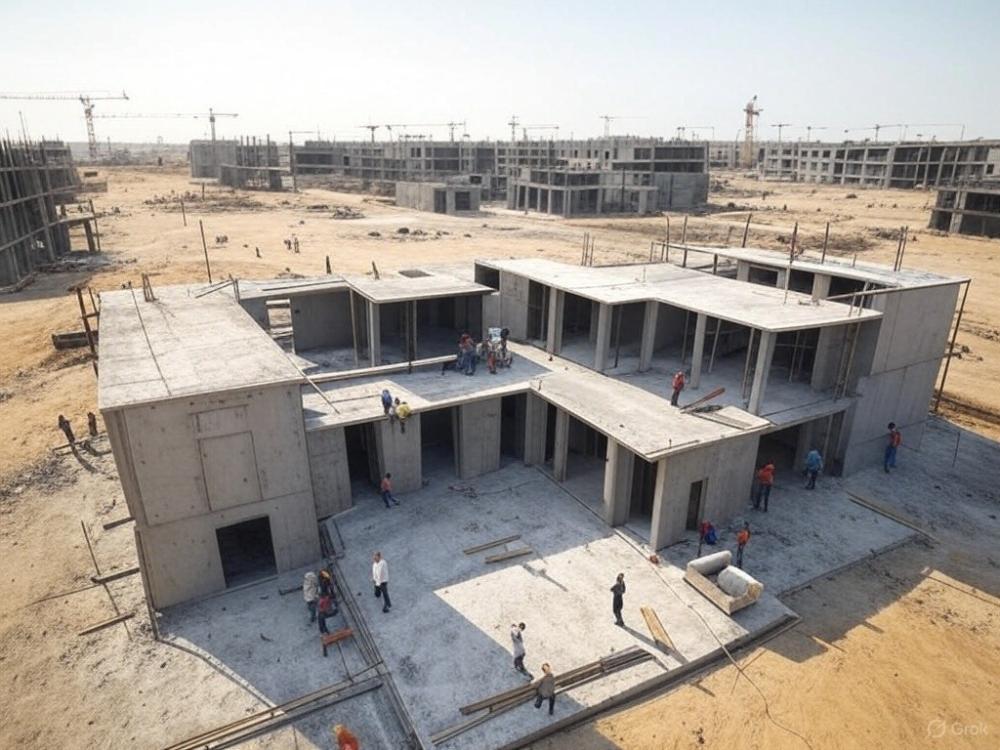 نموذج العمل التجاري لمشروع: مقاول تركيب خرسانة جاهزة