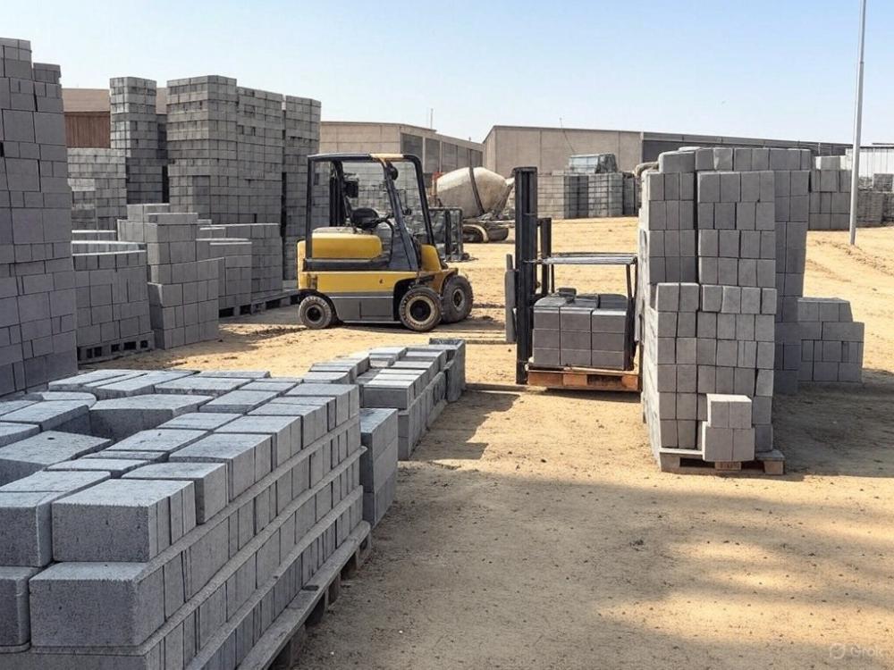 نموذج العمل التجاري لمشروع: ورشة إنتاج الطوب (البلوك)