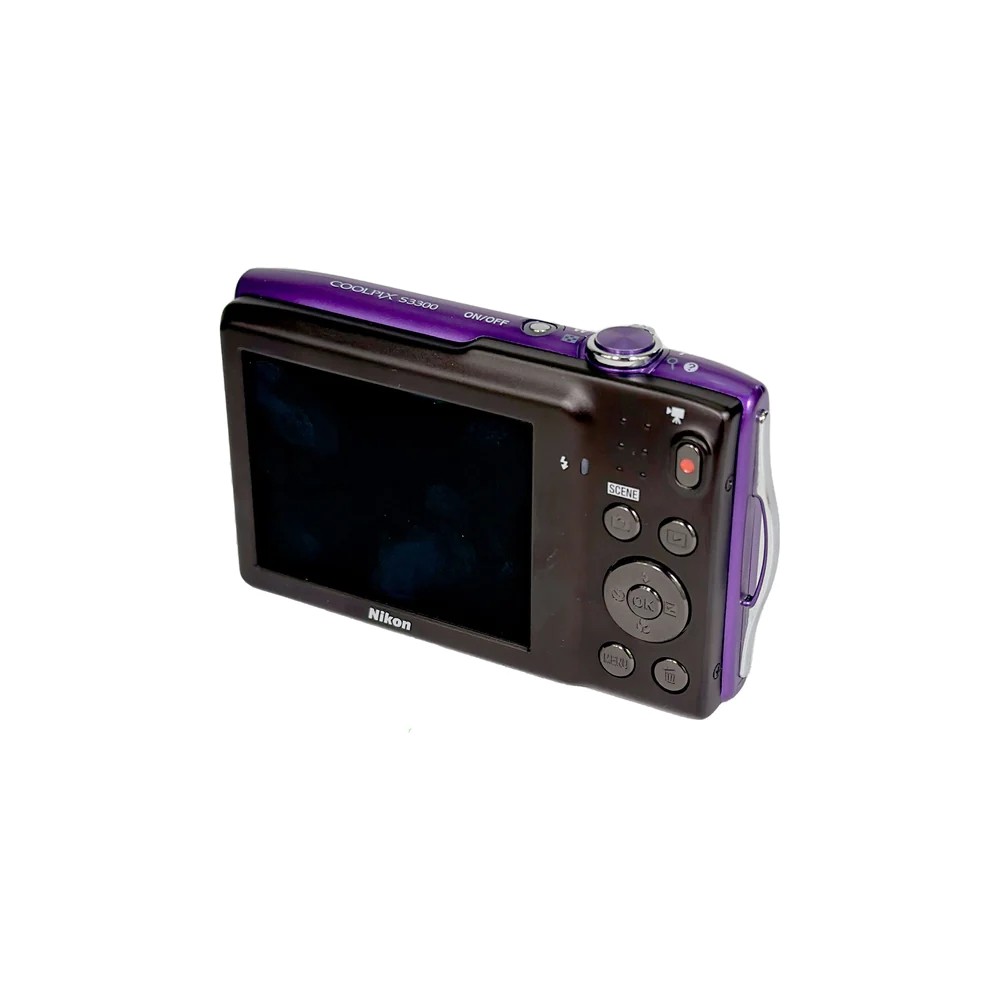 Nikon CoolPix S3300 (Purple) - Click Nikon CoolPix S3300 (Purple) - Click