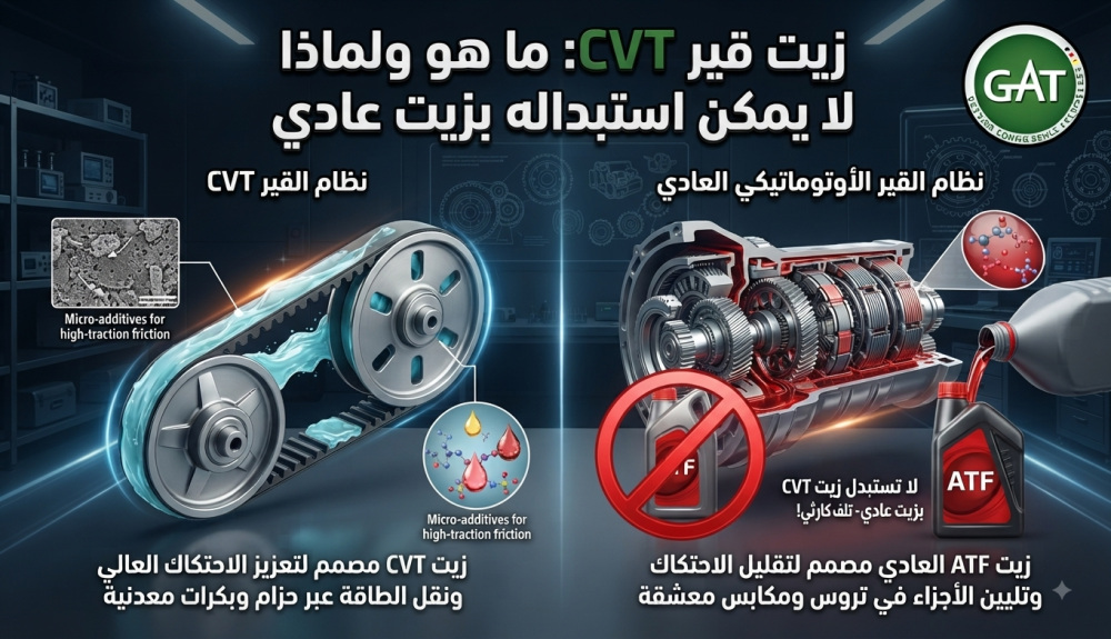 زيت قير cvt