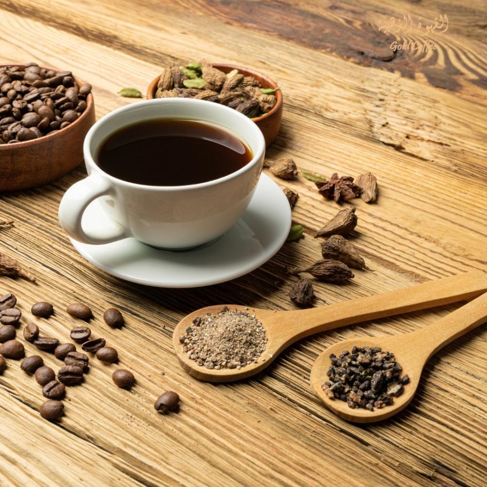 قهوة عربية جاهزة بالزعفران: تجربة فاخرة في كل رشفة