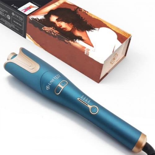 جهاز الكيرلي السريع لجميع أنواع الشعر وب4 درجات حرارة  لون ازرق