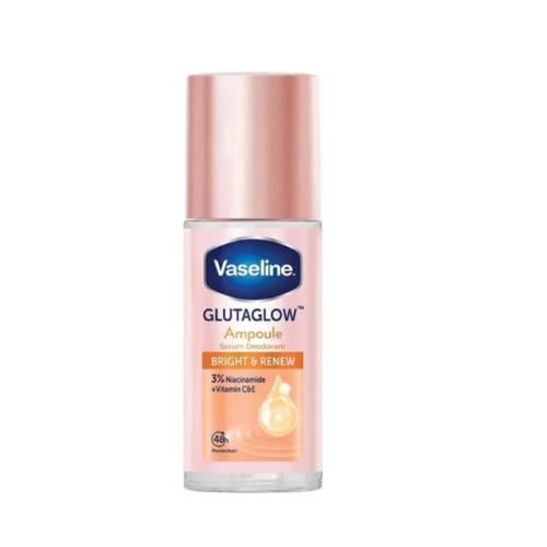 مزيل العرق جلوتا جلو برايت اند رينيو من فازلين 45 مل