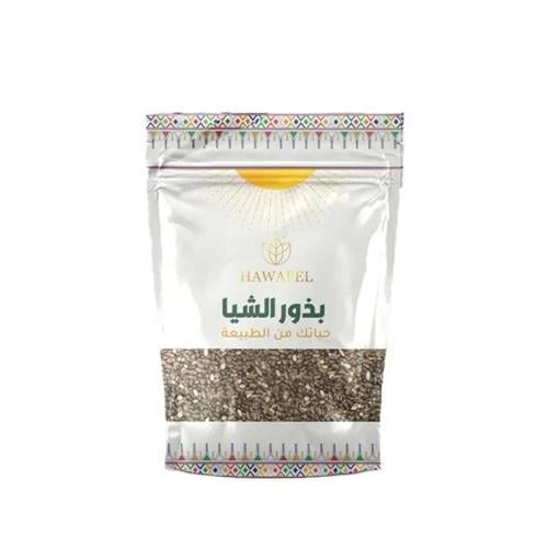 بذور الشيا لصحة الجسم ونظارة البشرة من حوافل - 250 جرام
