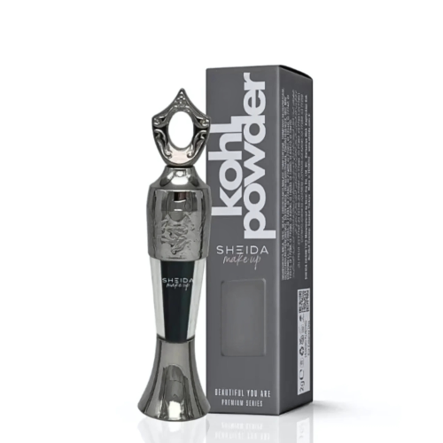 كحل اثمد باودر اسود غامق من شيدا 2 جرام