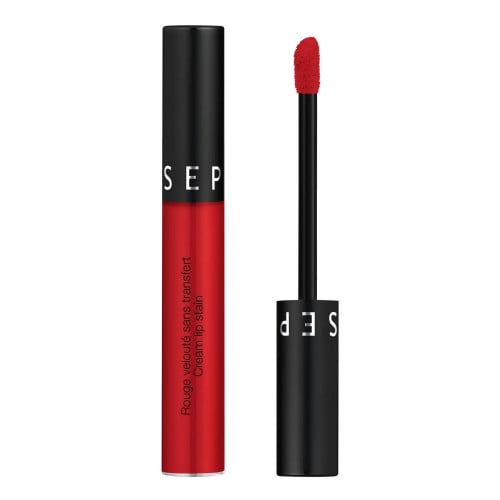 أحمر الشفاه Cream Lip Stain من سيفورا   أحمر كلاسيكي 01