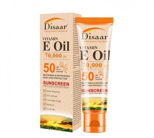 ديسار كريم وقاية من أشعة الشمس SPF 50 مع زيت فيتامين ه 70000 وحدة 50 م