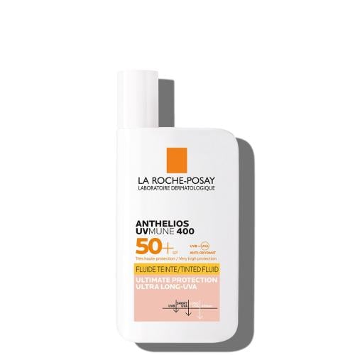 واقي شمس أنثيليوس يوفي ميون 400 SPF50 السائل الملون من لاروش بوزيه